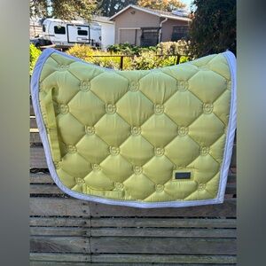 Equestrian Stockholm Soft Lemon 🍋 Dressage Pad and Polos